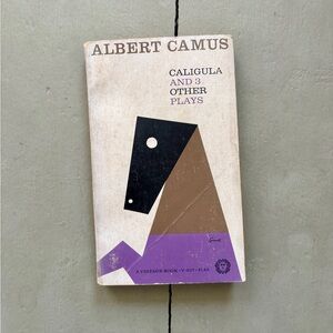 1962 Camus Caligula The Just Assassins Vintage Book Post Modern Art Plays French